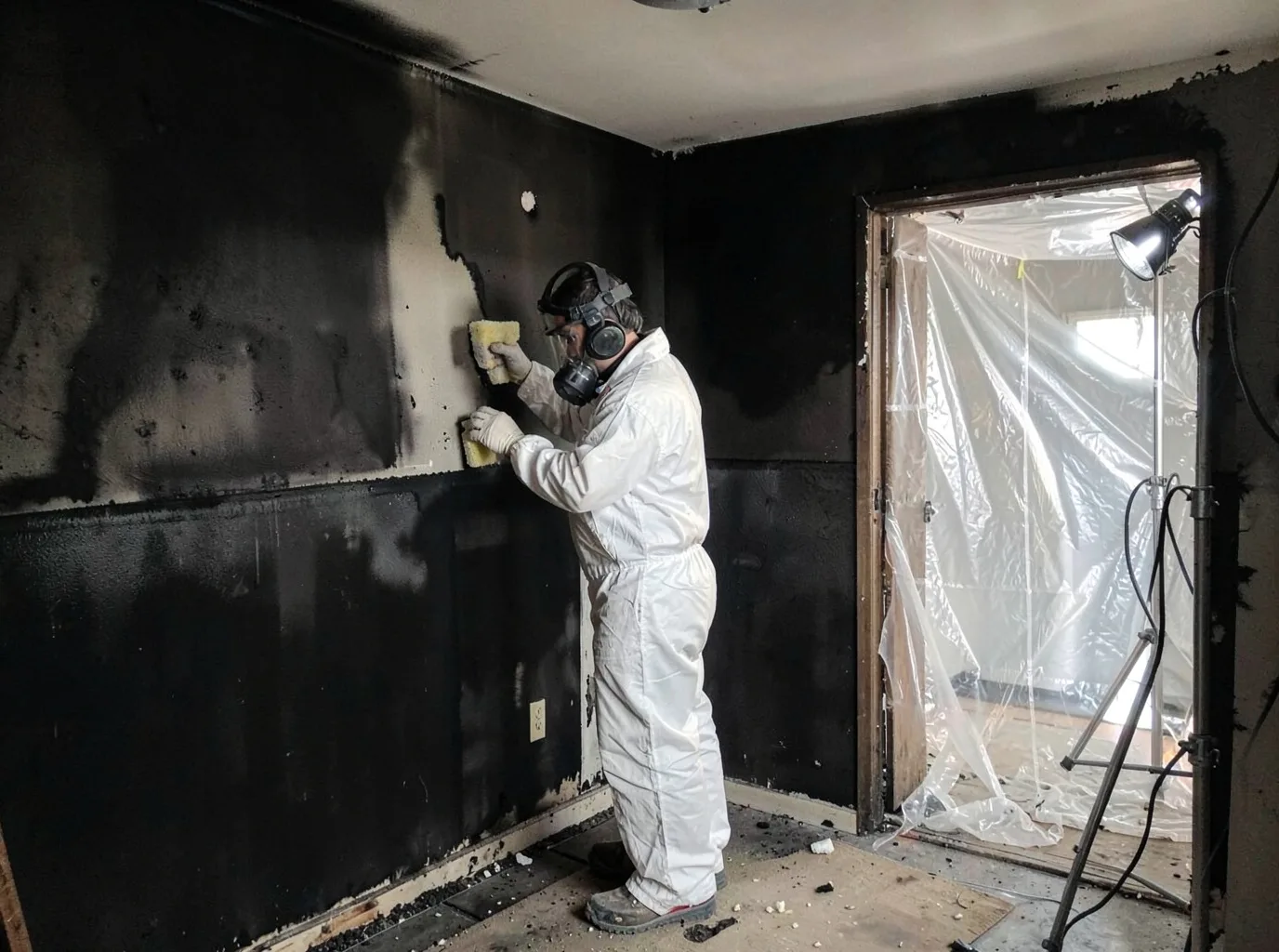 Fire Damage Restoration company in Sandy Hook, VA